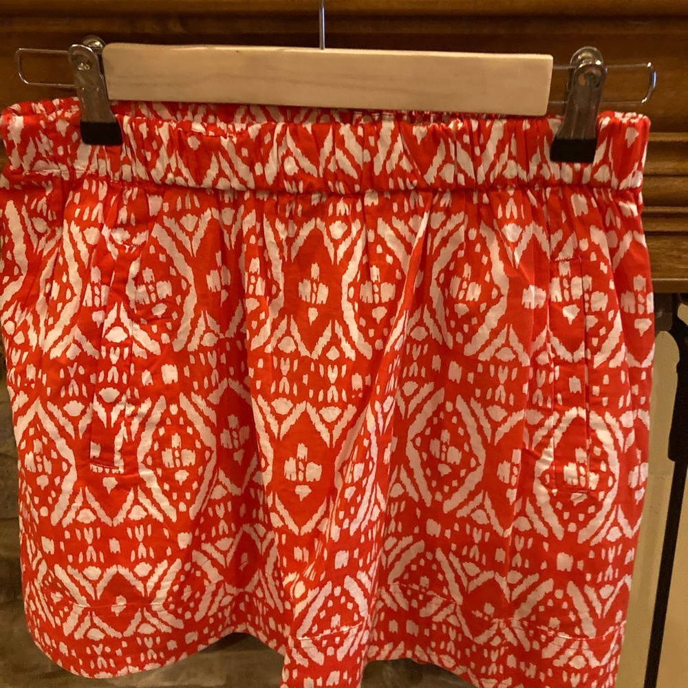J crew mini skirt